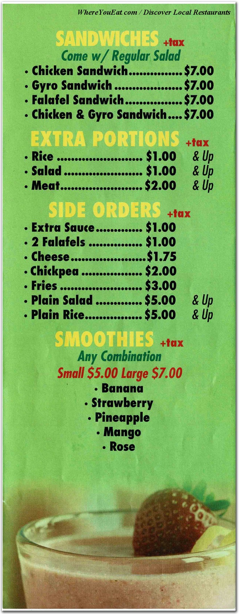 Our Foods